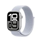 Apple Watch Series 10 42mm Silver Aluminium Case with Blue Cloud Sport Loop