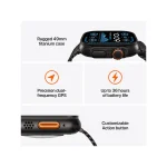 Apple Watch Ultra 2 Black Titanium Case with Black Milanese Loop - Image 3