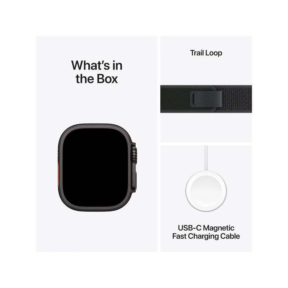 Apple iwatch Ultra 2 2024 49mm GPS + LTE BLACK - Image 3