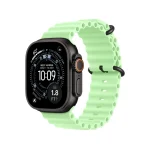 Apple Watch Ultra 3 Black Titanium Case with Ocean Band