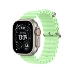 Apple Watch Ultra 3 Natural Titanium Case with Ocean Band