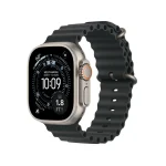 Apple Watch Ultra 3 Natural Titanium Case with Ocean Band - Image 7